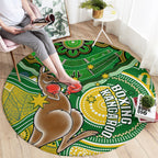 personalised-australia-boxing-kangaroo-round-carpet-aussie-indigenous-art-mix-national-color