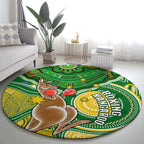 personalised-australia-boxing-kangaroo-round-carpet-aussie-indigenous-art-mix-national-color