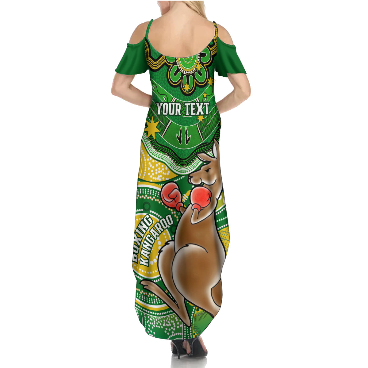 personalised-australia-boxing-kangaroo-summer-maxi-dress-aussie-indigenous-art-mix-national-color