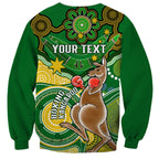 personalised-australia-boxing-kangaroo-sweatshirt-aussie-indigenous-art-mix-national-color