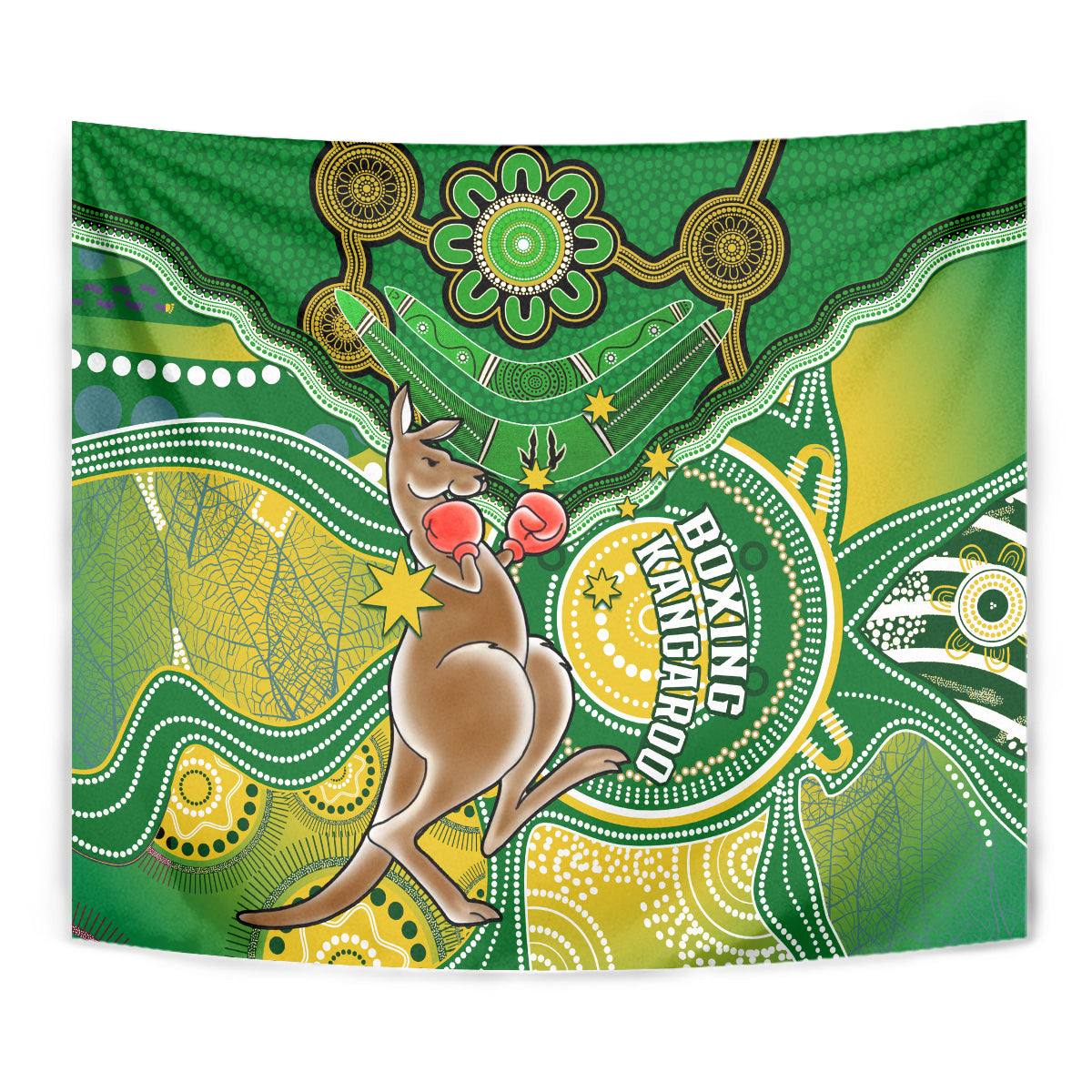 personalised-australia-boxing-kangaroo-tapestry-aussie-indigenous-art-mix-national-color