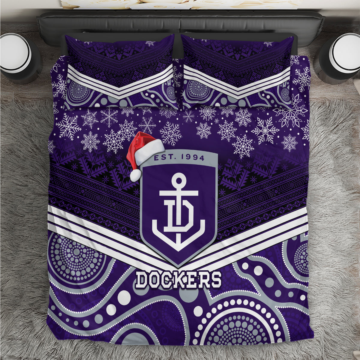 custom-dockers-football-christmas-bedding-set-merry-xmas-2023-mix-aboriginal-art