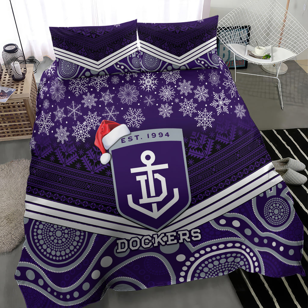 custom-dockers-football-christmas-bedding-set-merry-xmas-2023-mix-aboriginal-art