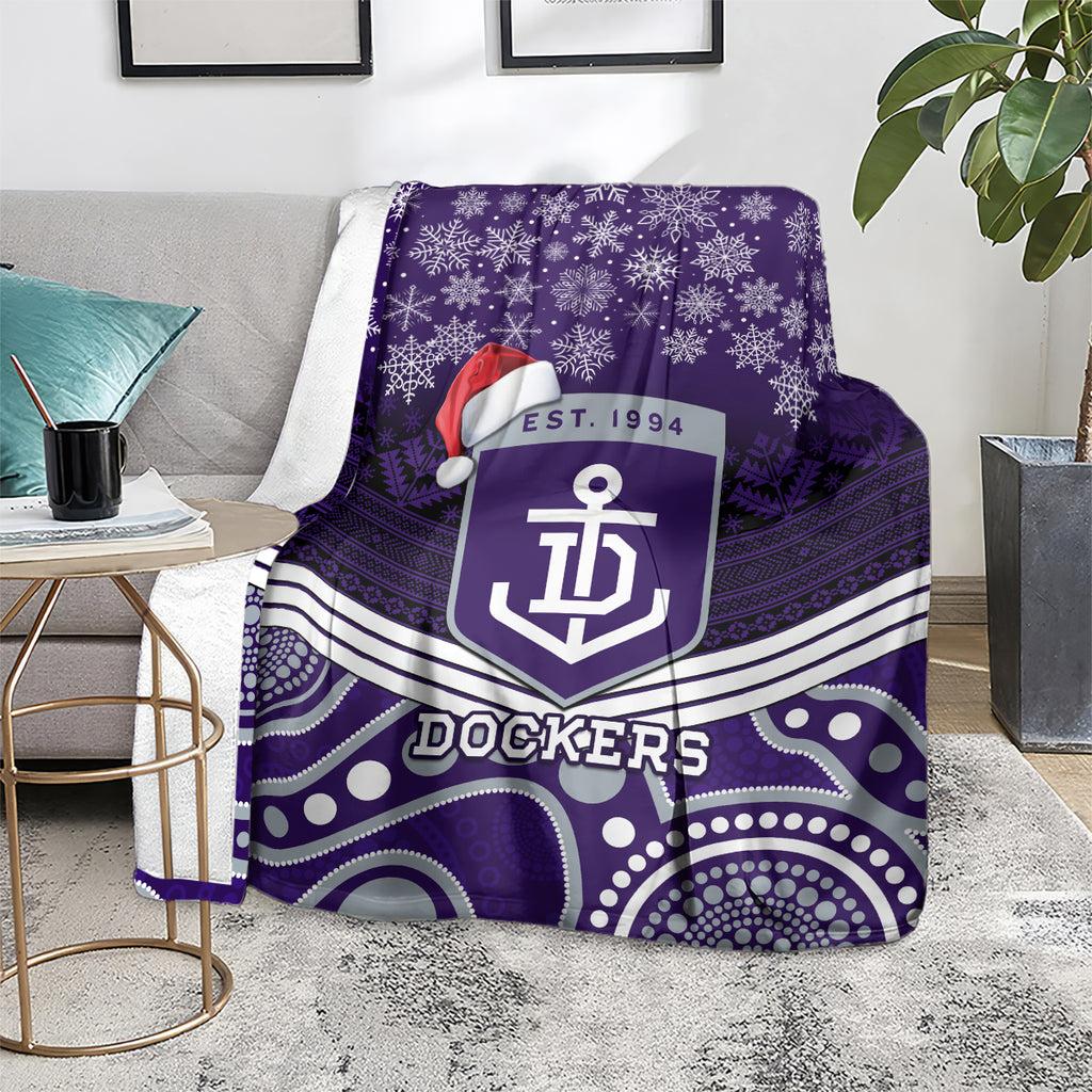 custom-dockers-football-christmas-blanket-merry-xmas-2023-mix-aboriginal-art