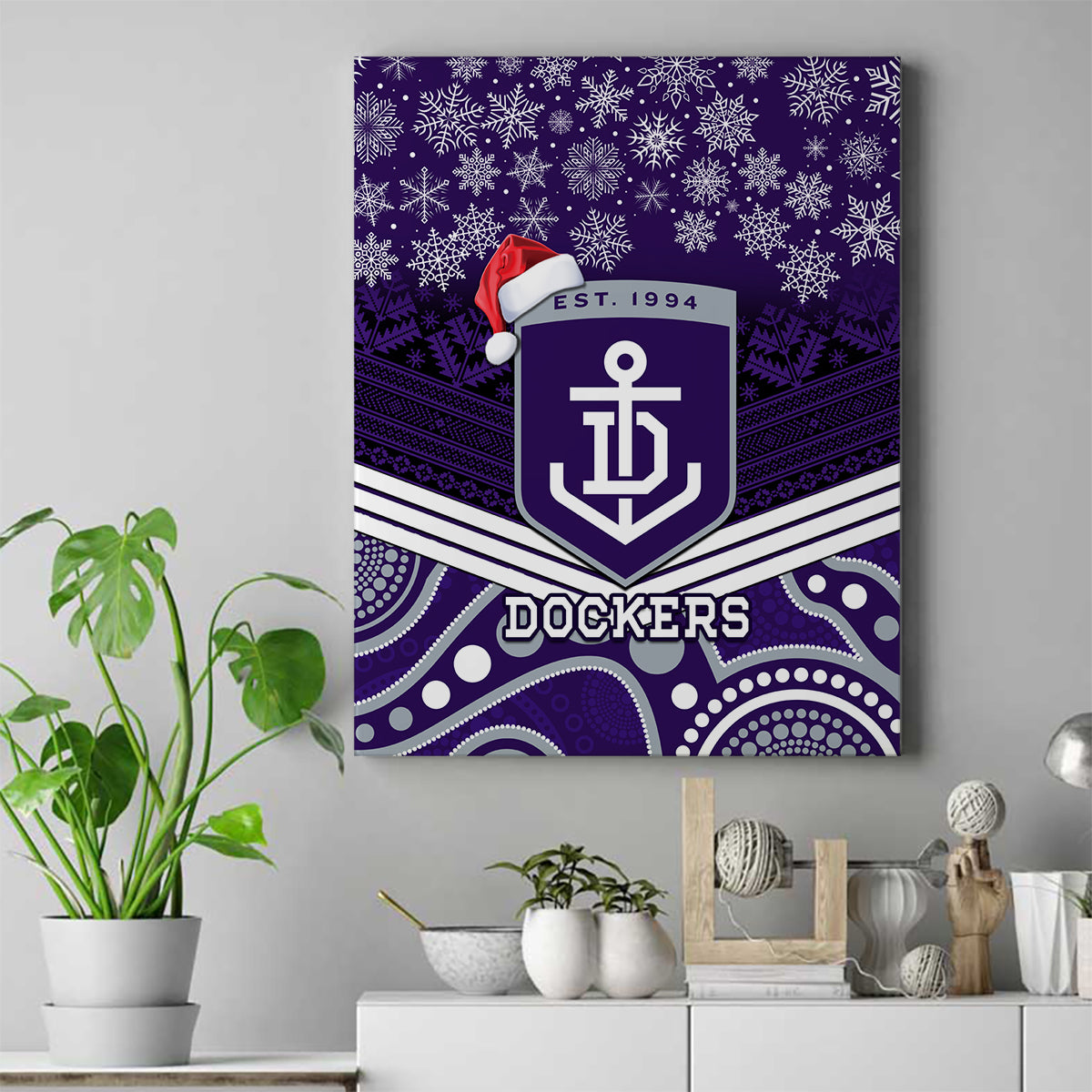 custom-dockers-football-christmas-canvas-wall-art-merry-xmas-2023-mix-aboriginal-art