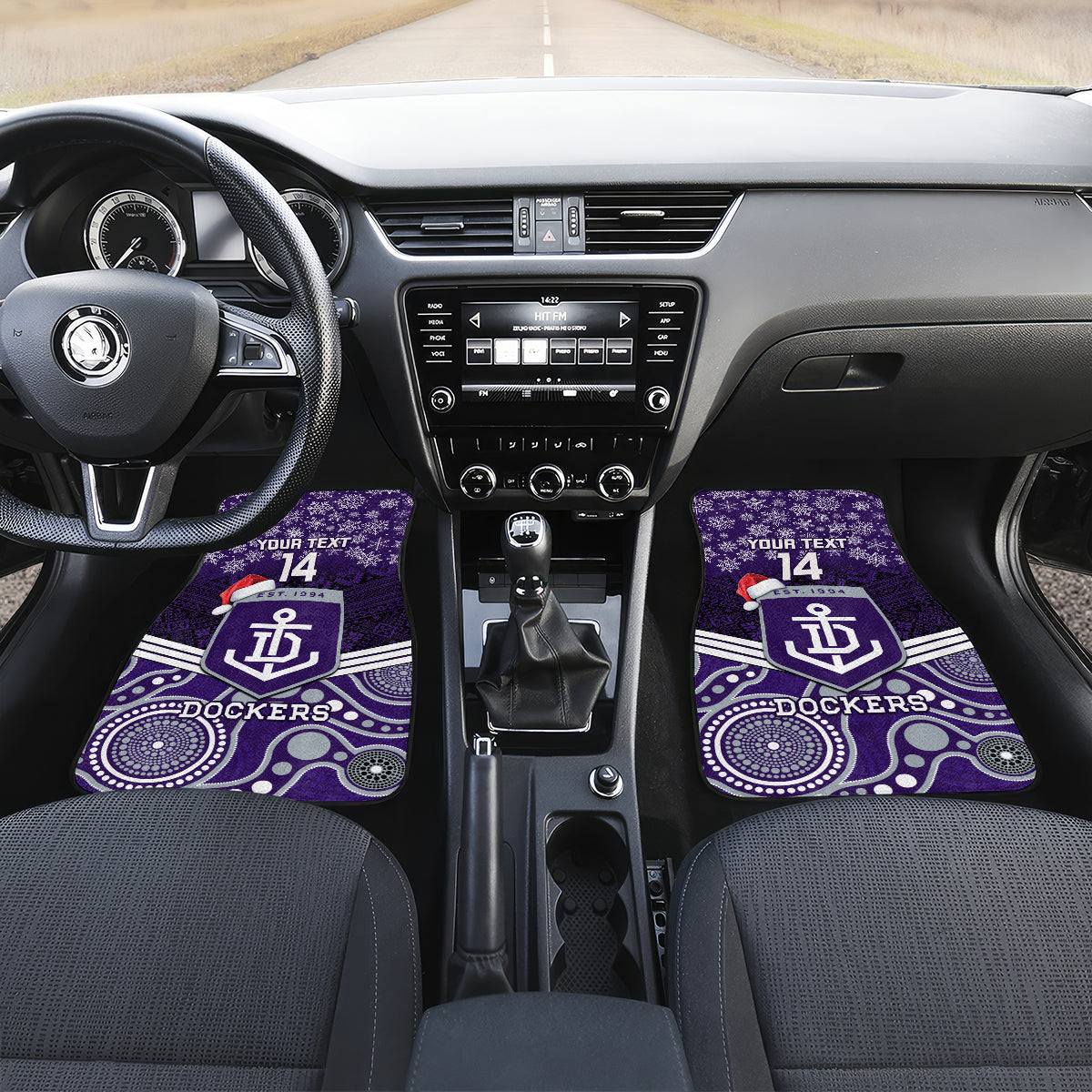 custom-dockers-football-christmas-car-mats-merry-xmas-2023-mix-aboriginal-art