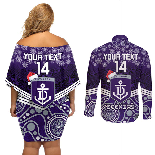 custom-dockers-football-christmas-couples-matching-off-shoulder-short-dress-and-long-sleeve-button-shirt-merry-xmas-2023-mix-aboriginal-art