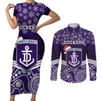 custom-dockers-football-christmas-couples-matching-short-sleeve-bodycon-dress-and-long-sleeve-button-shirt-merry-xmas-2023-mix-aboriginal-art
