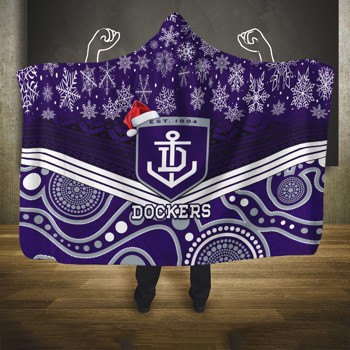 custom-dockers-football-christmas-hooded-blanket-merry-xmas-2023-mix-aboriginal-art