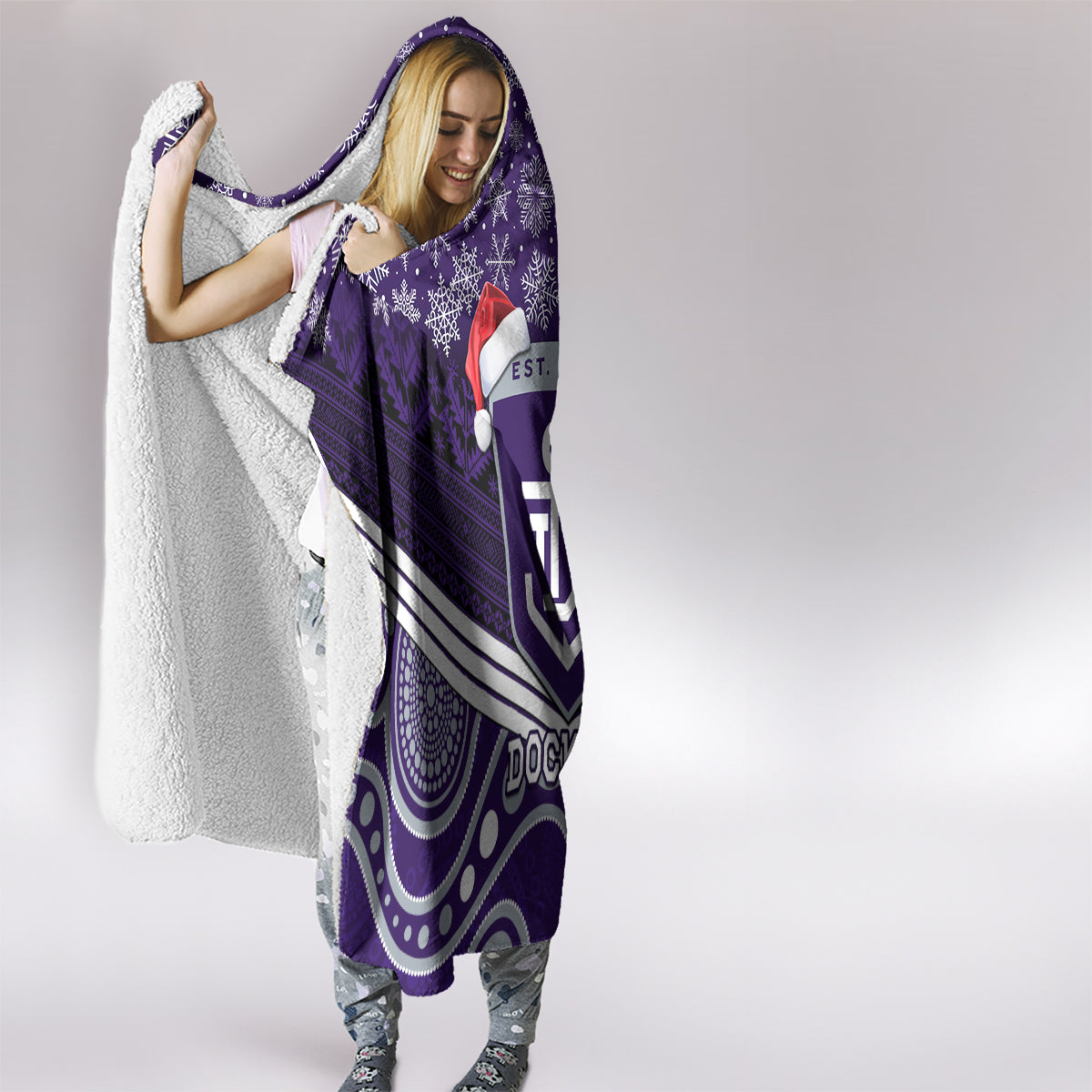 custom-dockers-football-christmas-hooded-blanket-merry-xmas-2023-mix-aboriginal-art