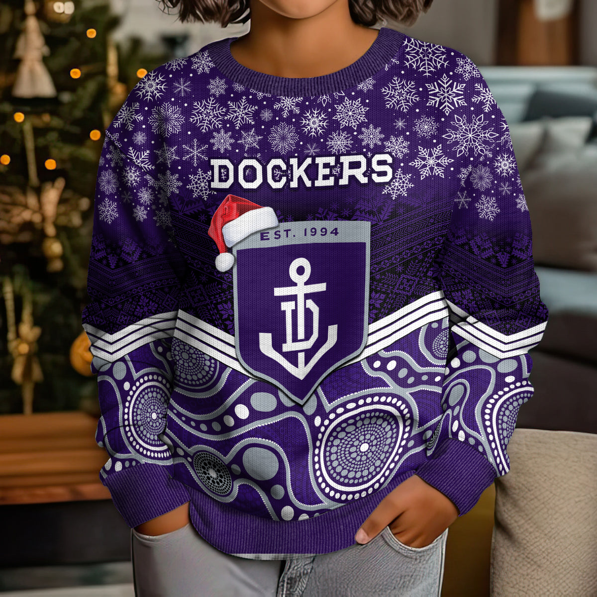 custom-dockers-football-christmas-kid-ugly-christmas-sweater-merry-xmas-2023-mix-aboriginal-art
