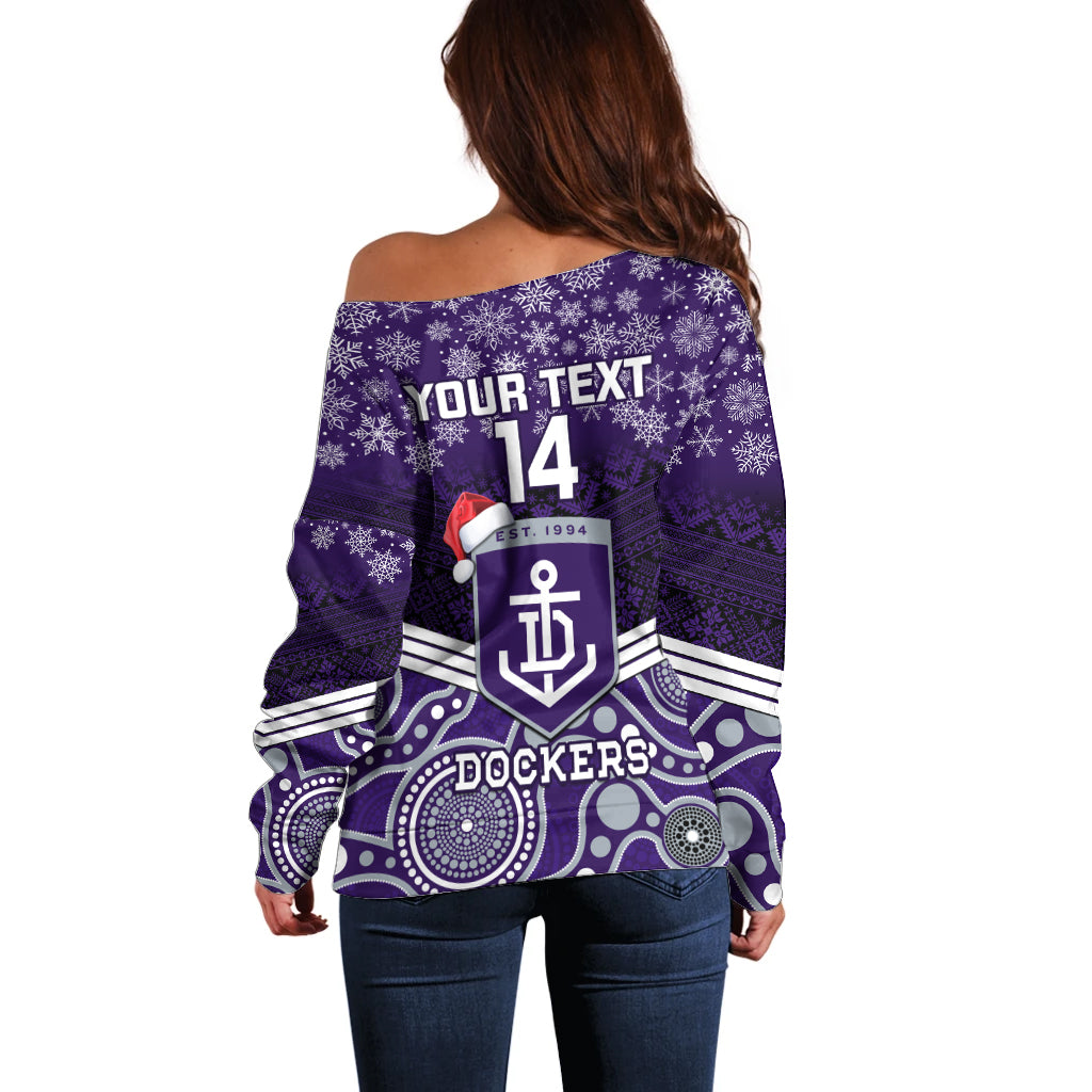 custom-dockers-football-christmas-off-shoulder-sweater-merry-xmas-2023-mix-aboriginal-art