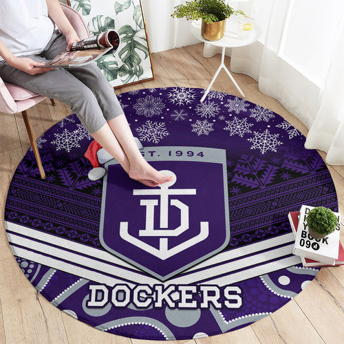 custom-dockers-football-christmas-round-carpet-merry-xmas-2023-mix-aboriginal-art