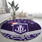 custom-dockers-football-christmas-round-carpet-merry-xmas-2023-mix-aboriginal-art