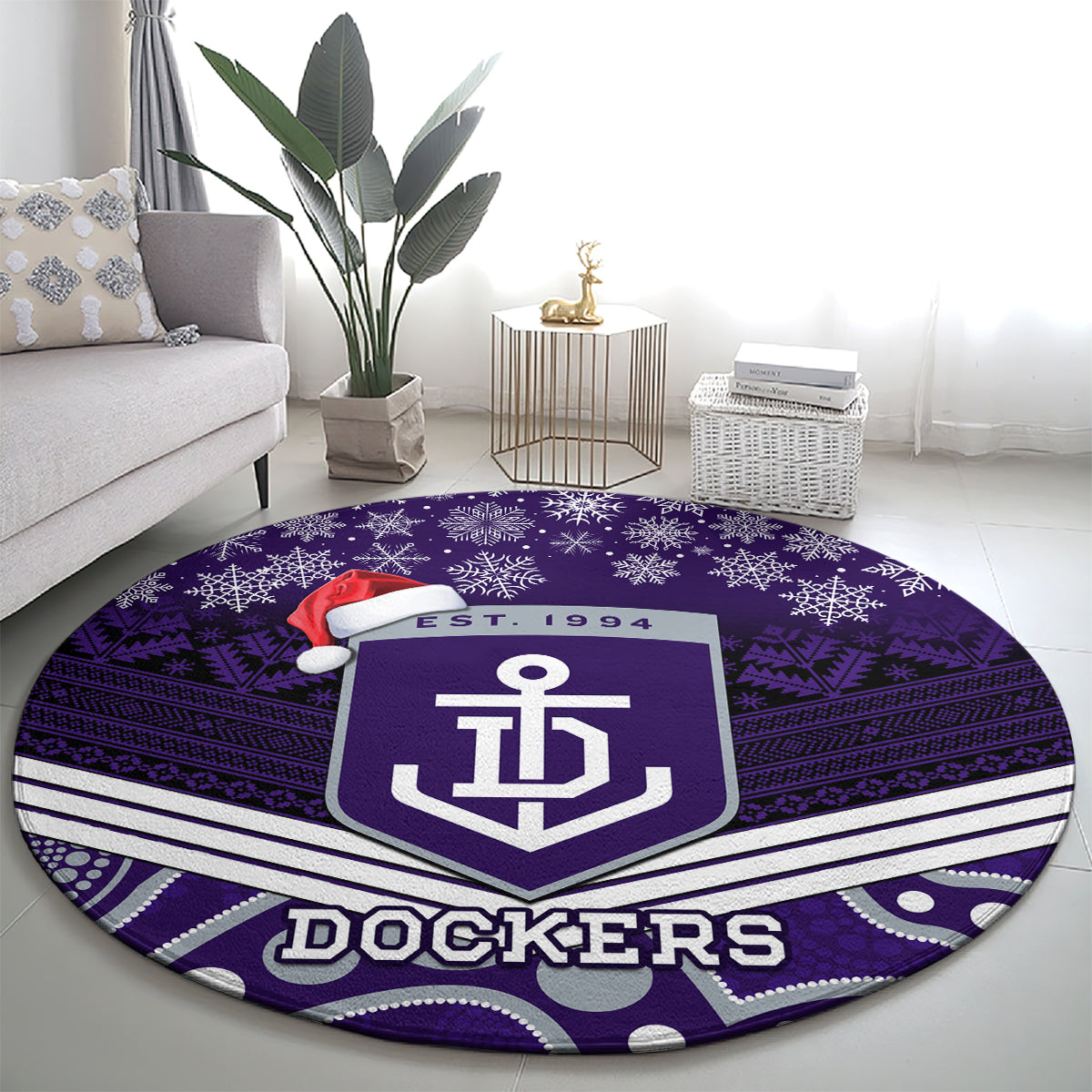 custom-dockers-football-christmas-round-carpet-merry-xmas-2023-mix-aboriginal-art