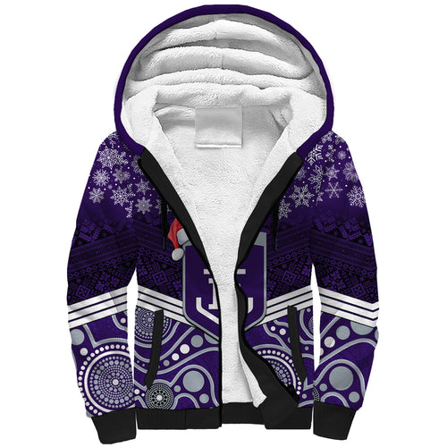 custom-dockers-football-christmas-sherpa-hoodie-merry-xmas-2023-mix-aboriginal-art