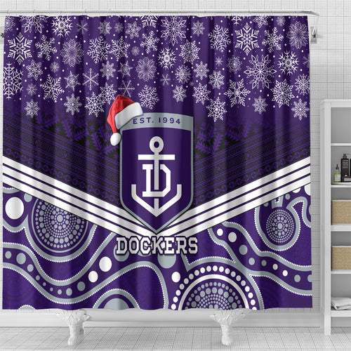 custom-dockers-football-christmas-shower-curtain-merry-xmas-2023-mix-aboriginal-art