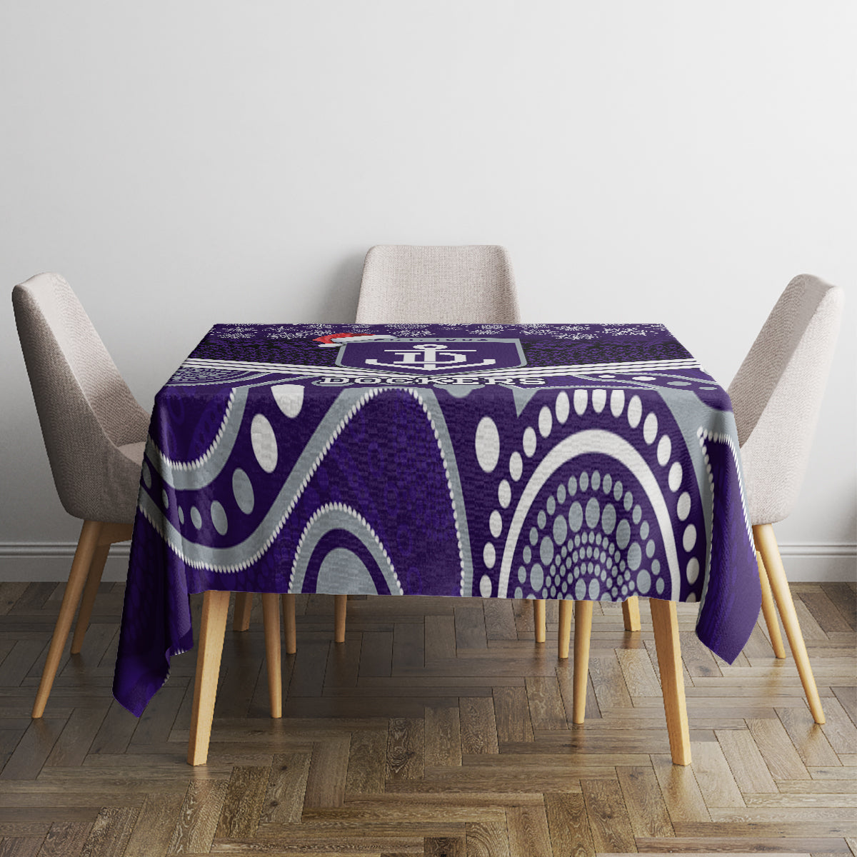 custom-dockers-football-christmas-tablecloth-merry-xmas-2023-mix-aboriginal-art