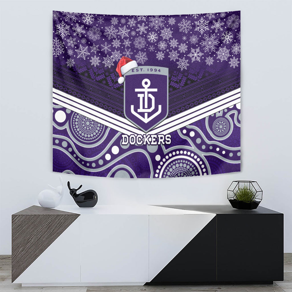 custom-dockers-football-christmas-tapestry-merry-xmas-2023-mix-aboriginal-art