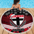 custom-st-kilda-football-christmas-beach-blanket-merry-xmas-2023-mix-aboriginal-art