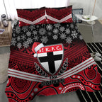 custom-st-kilda-football-christmas-bedding-set-merry-xmas-2023-mix-aboriginal-art