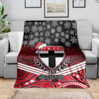 custom-st-kilda-football-christmas-blanket-merry-xmas-2023-mix-aboriginal-art