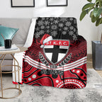 custom-st-kilda-football-christmas-blanket-merry-xmas-2023-mix-aboriginal-art