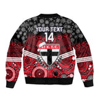 custom-st-kilda-football-christmas-bomber-jacket-merry-xmas-2023-mix-aboriginal-art