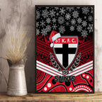 custom-st-kilda-football-christmas-canvas-wall-art-merry-xmas-2023-mix-aboriginal-art