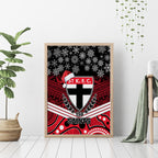 custom-st-kilda-football-christmas-canvas-wall-art-merry-xmas-2023-mix-aboriginal-art