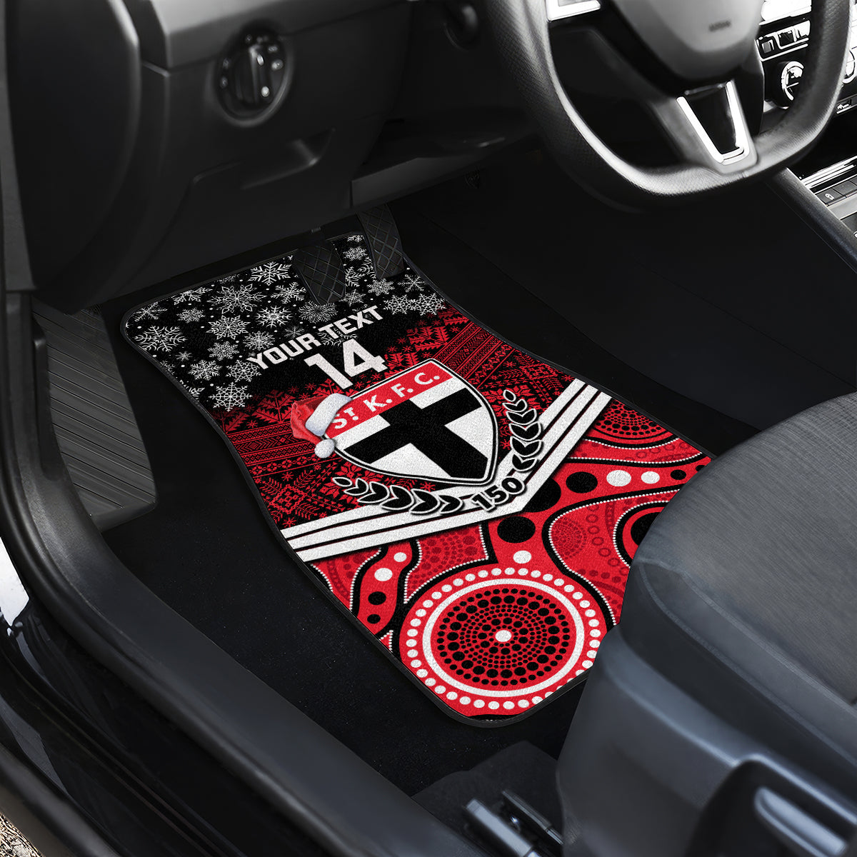 custom-st-kilda-football-christmas-car-mats-merry-xmas-2023-mix-aboriginal-art