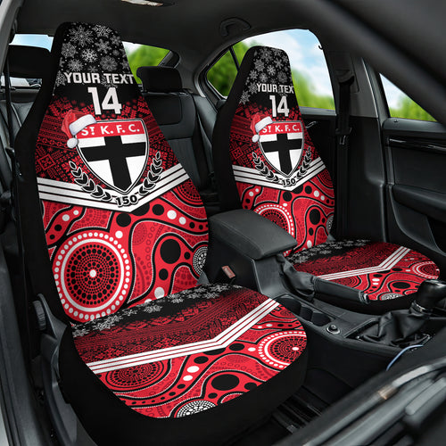 custom-st-kilda-football-christmas-car-seat-cover-merry-xmas-2023-mix-aboriginal-art
