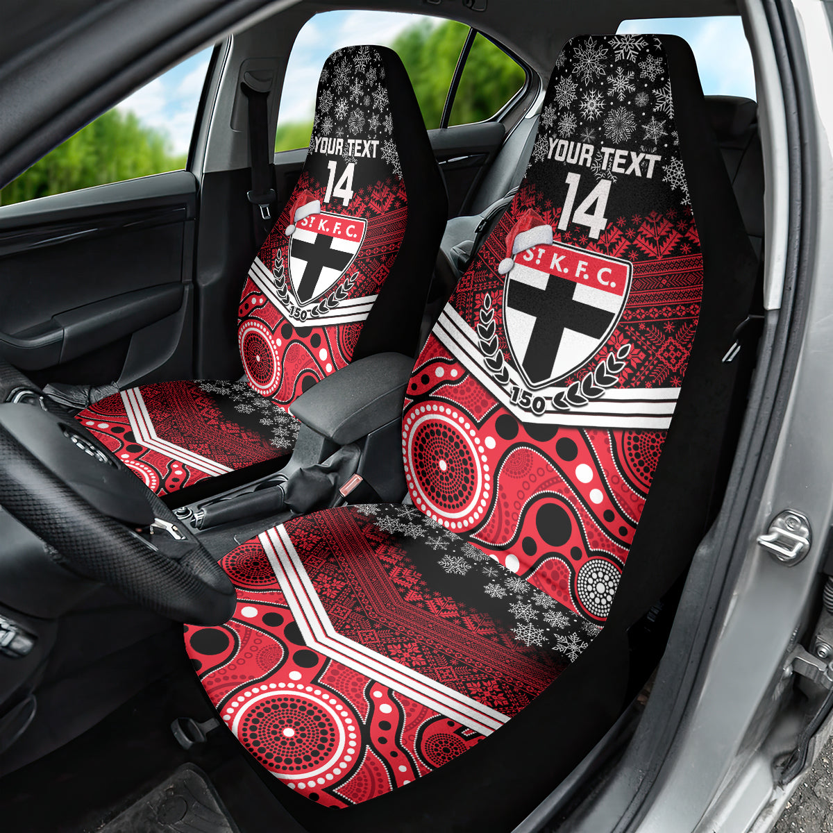 custom-st-kilda-football-christmas-car-seat-cover-merry-xmas-2023-mix-aboriginal-art