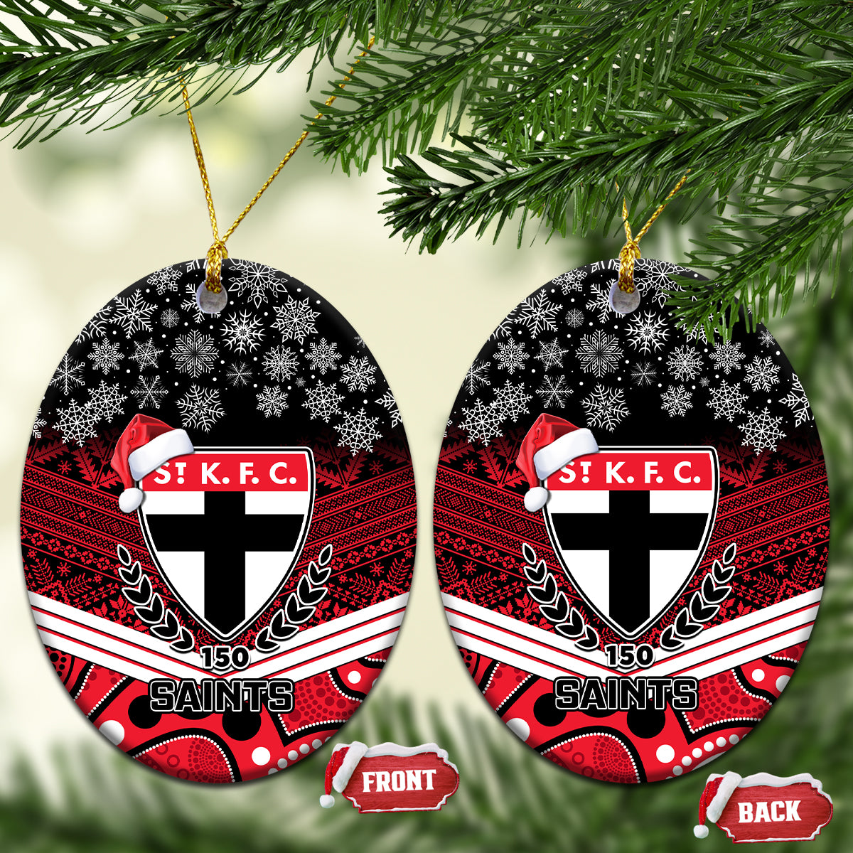 st-kilda-football-christmas-ceramic-ornament-merry-xmas-2023-mix-aboriginal-art