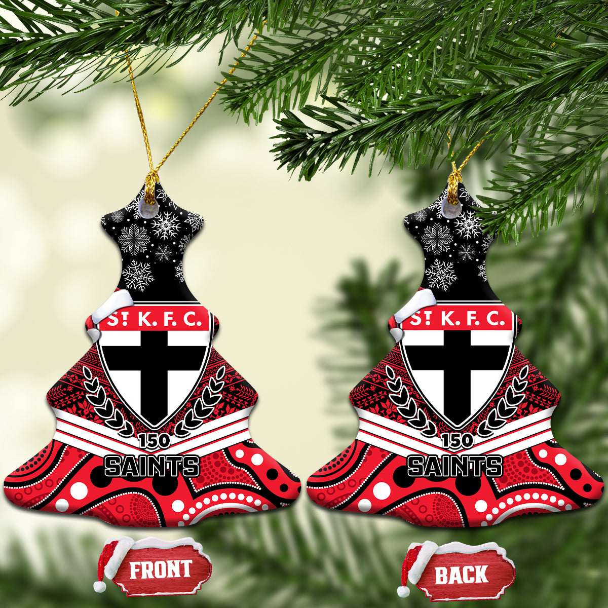 st-kilda-football-christmas-ceramic-ornament-merry-xmas-2023-mix-aboriginal-art