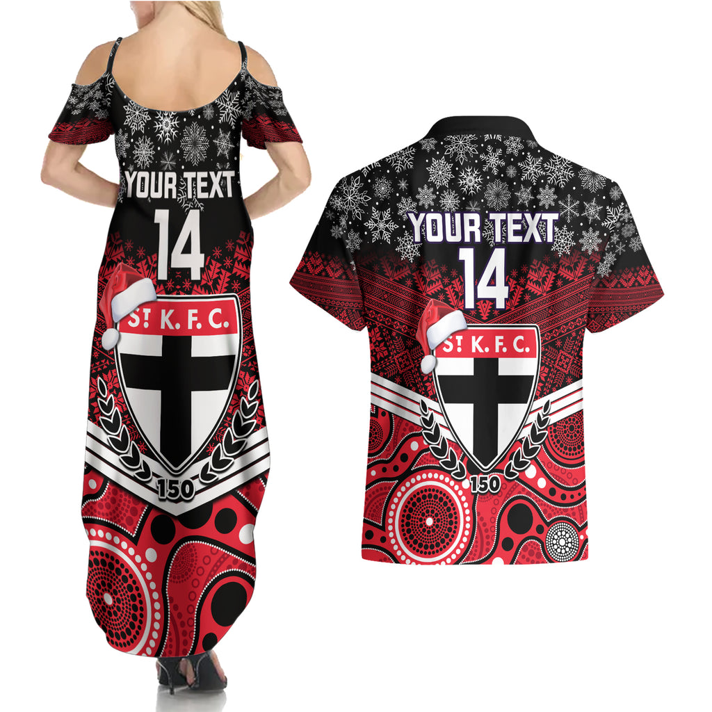 custom-st-kilda-football-christmas-couples-matching-summer-maxi-dress-and-hawaiian-shirt-merry-xmas-2023-mix-aboriginal-art