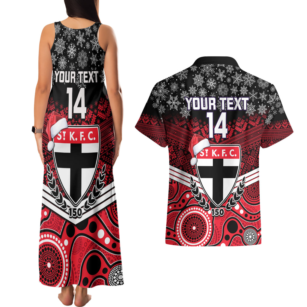 custom-st-kilda-football-christmas-couples-matching-tank-maxi-dress-and-hawaiian-shirt-merry-xmas-2023-mix-aboriginal-art