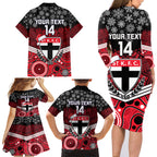 custom-st-kilda-football-christmas-family-matching-long-sleeve-bodycon-dress-and-hawaiian-shirt-merry-xmas-2023-mix-aboriginal-art