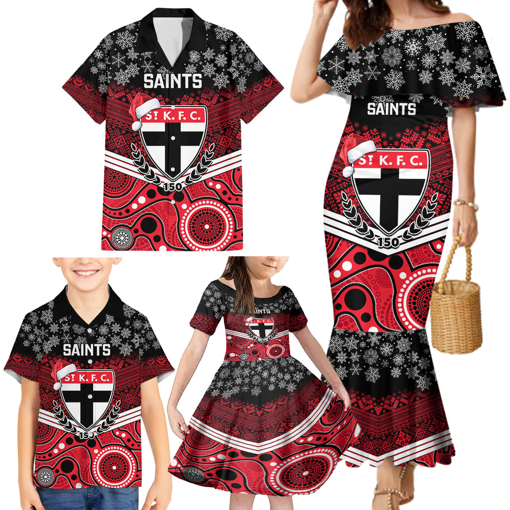 custom-st-kilda-football-christmas-family-matching-mermaid-dress-and-hawaiian-shirt-merry-xmas-2023-mix-aboriginal-art