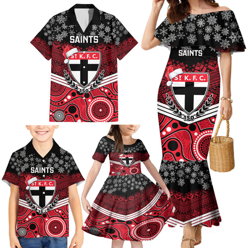 custom-st-kilda-football-christmas-family-matching-mermaid-dress-and-hawaiian-shirt-merry-xmas-2023-mix-aboriginal-art