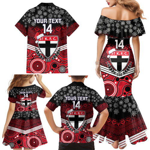 custom-st-kilda-football-christmas-family-matching-mermaid-dress-and-hawaiian-shirt-merry-xmas-2023-mix-aboriginal-art