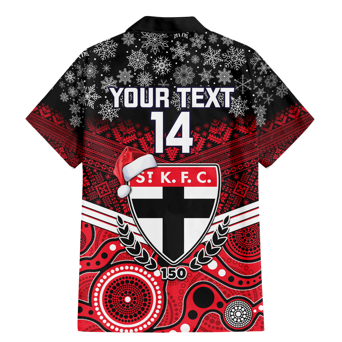 custom-st-kilda-football-christmas-family-matching-mermaid-dress-and-hawaiian-shirt-merry-xmas-2023-mix-aboriginal-art