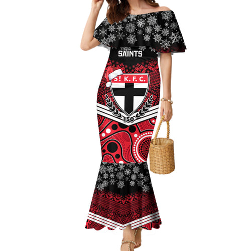 custom-st-kilda-football-christmas-family-matching-mermaid-dress-and-hawaiian-shirt-merry-xmas-2023-mix-aboriginal-art