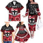 custom-st-kilda-football-christmas-family-matching-off-shoulder-long-sleeve-dress-and-hawaiian-shirt-merry-xmas-2023-mix-aboriginal-art
