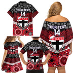 custom-st-kilda-football-christmas-family-matching-off-shoulder-short-dress-and-hawaiian-shirt-merry-xmas-2023-mix-aboriginal-art