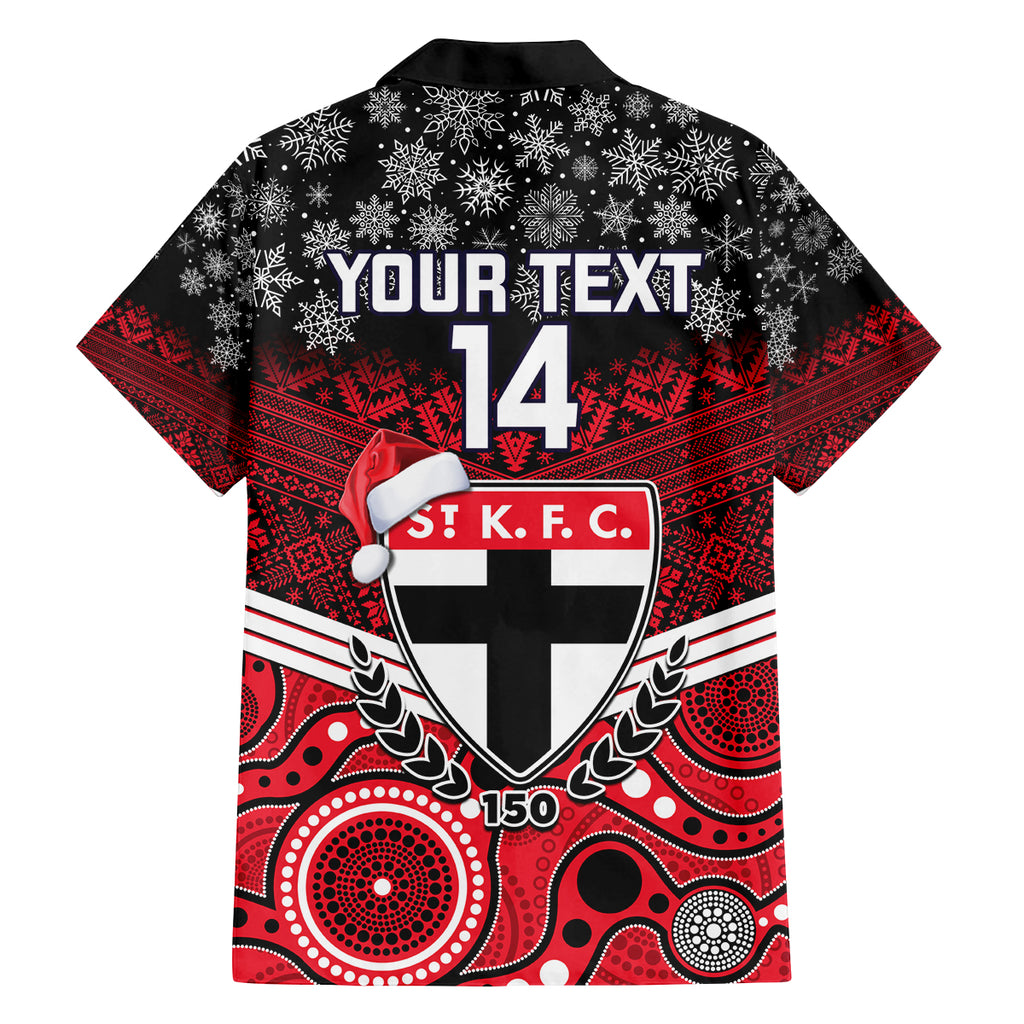 custom-st-kilda-football-christmas-family-matching-summer-maxi-dress-and-hawaiian-shirt-merry-xmas-2023-mix-aboriginal-art
