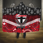 custom-st-kilda-football-christmas-hooded-blanket-merry-xmas-2023-mix-aboriginal-art
