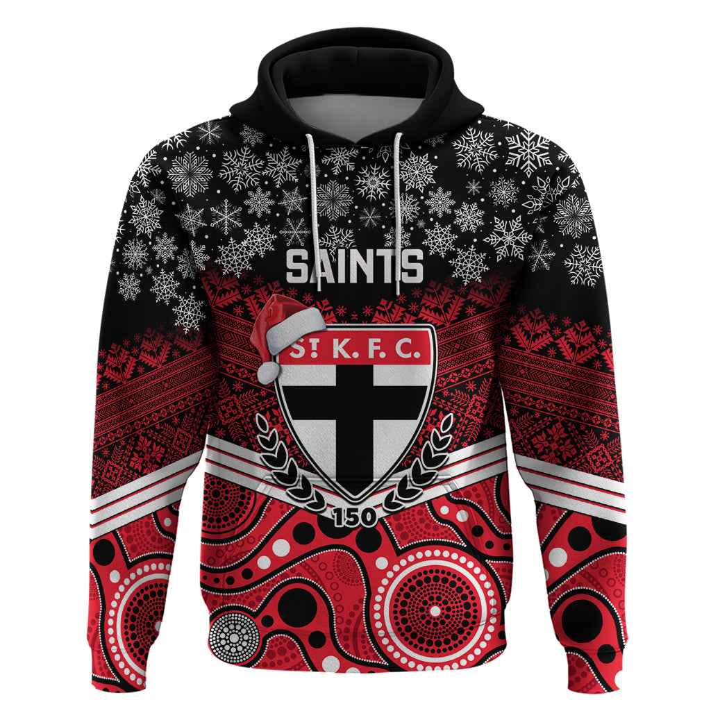 custom-st-kilda-football-christmas-hoodie-merry-xmas-2023-mix-aboriginal-art
