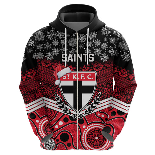 custom-st-kilda-football-christmas-hoodie-merry-xmas-2023-mix-aboriginal-art