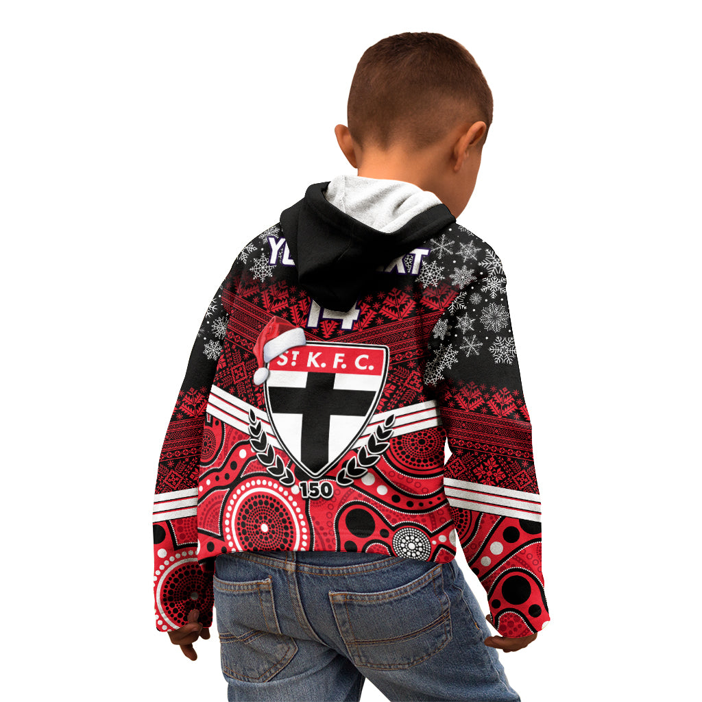 custom-st-kilda-football-christmas-kid-hoodie-merry-xmas-2023-mix-aboriginal-art